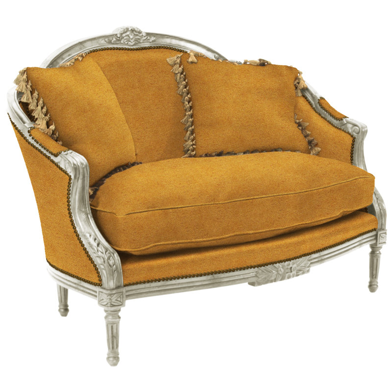 Old Hickory Tannery Settee Perigold